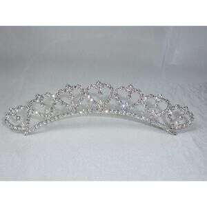 Rhinestone Bridal Quinceanera Flower Girl 1st Communion Princess Birthday tiara
